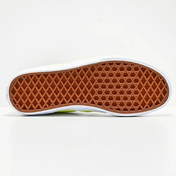 VANS Yellow Glitter Slip-Ons - Picture 4 of 5